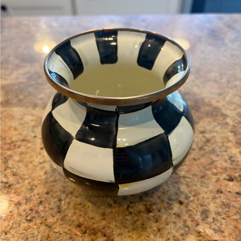 Mackenzie-Childs Enamel Vase